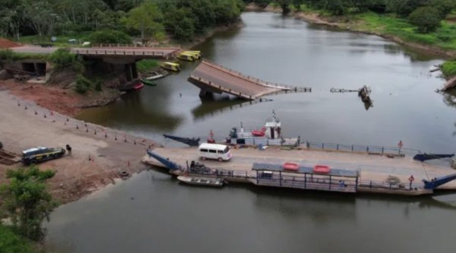 Travessias sobre rios na BR-319 são liberadas para veículos leves