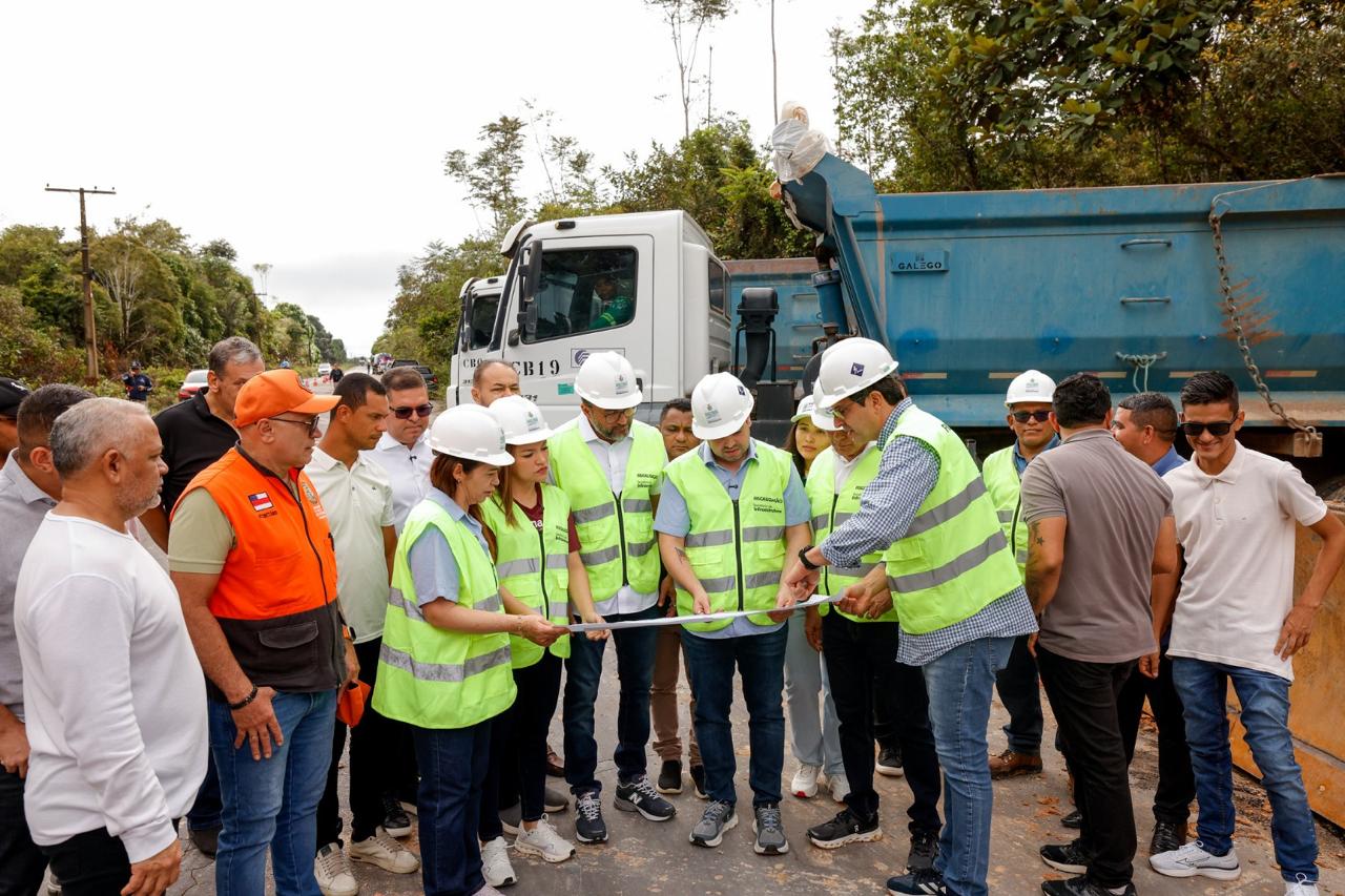 Governo inicia última etapa das obras de modernização da AM-010