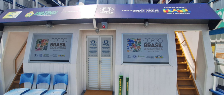 Inmetro apresenta embarcação de pesquisa e inovação durante a COP 30