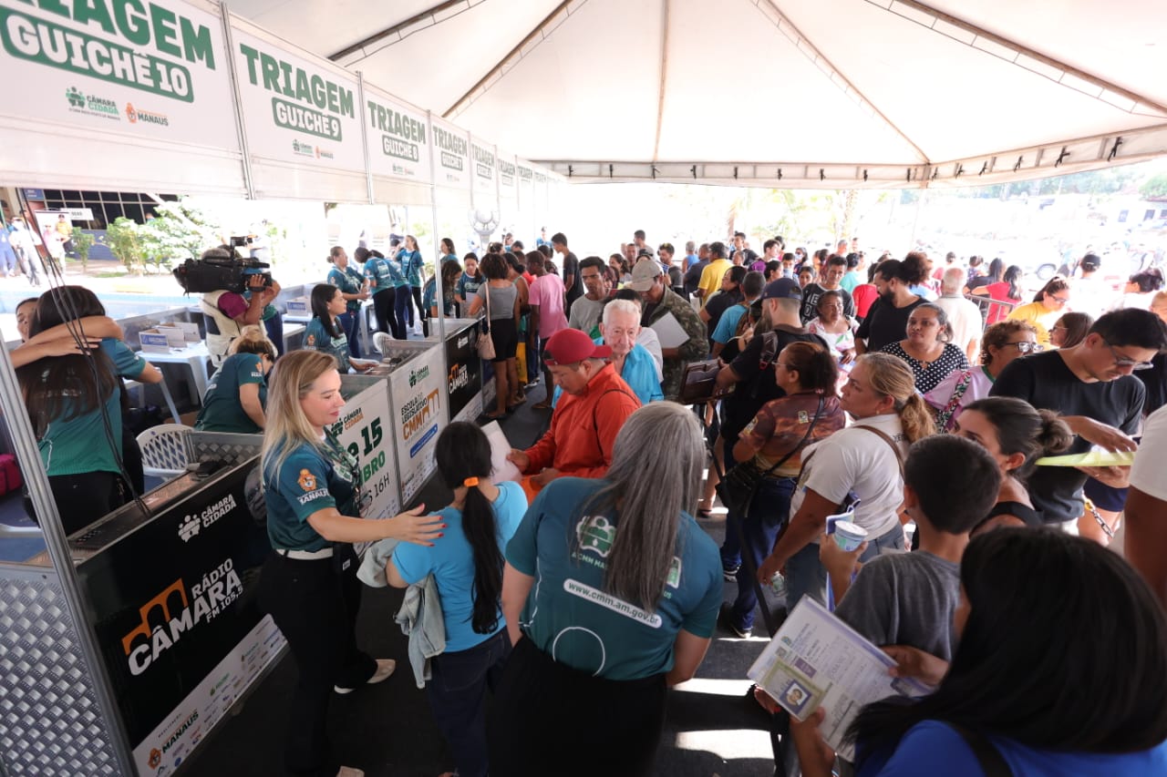 ‘Câmara Cidadã’ realiza 5,2 mil atendimentos no primeiro dia de ação na Cidade Nova