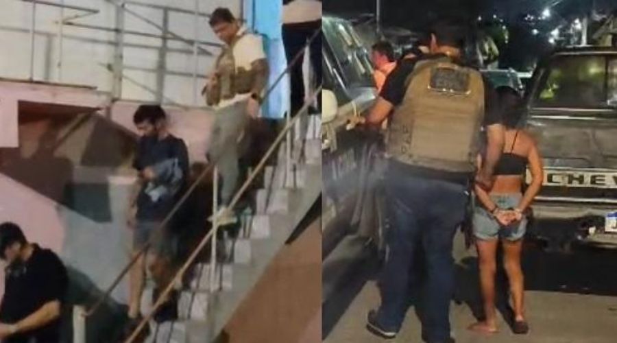 Vídeo: Dupla é presa por forjar sequestro e tentar extorquir família em Manaus