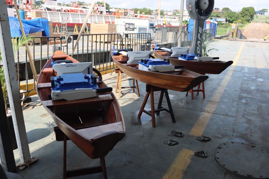 Empresa debate produção de motores elétricos de rabeta no Polo Industrial de Manaus