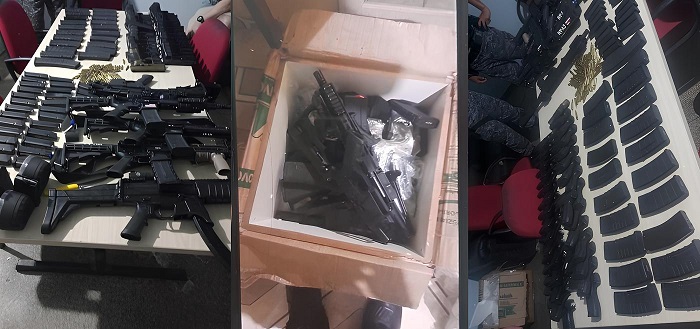 Vídeo: PM apreende 36 armas de fogo no bairro Cidade de Deus, em Manaus