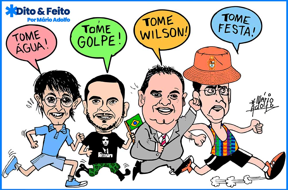 'VOU LIBERTAR A PREFEITURA!' – Amom vem pesado pra cima de David Almeida