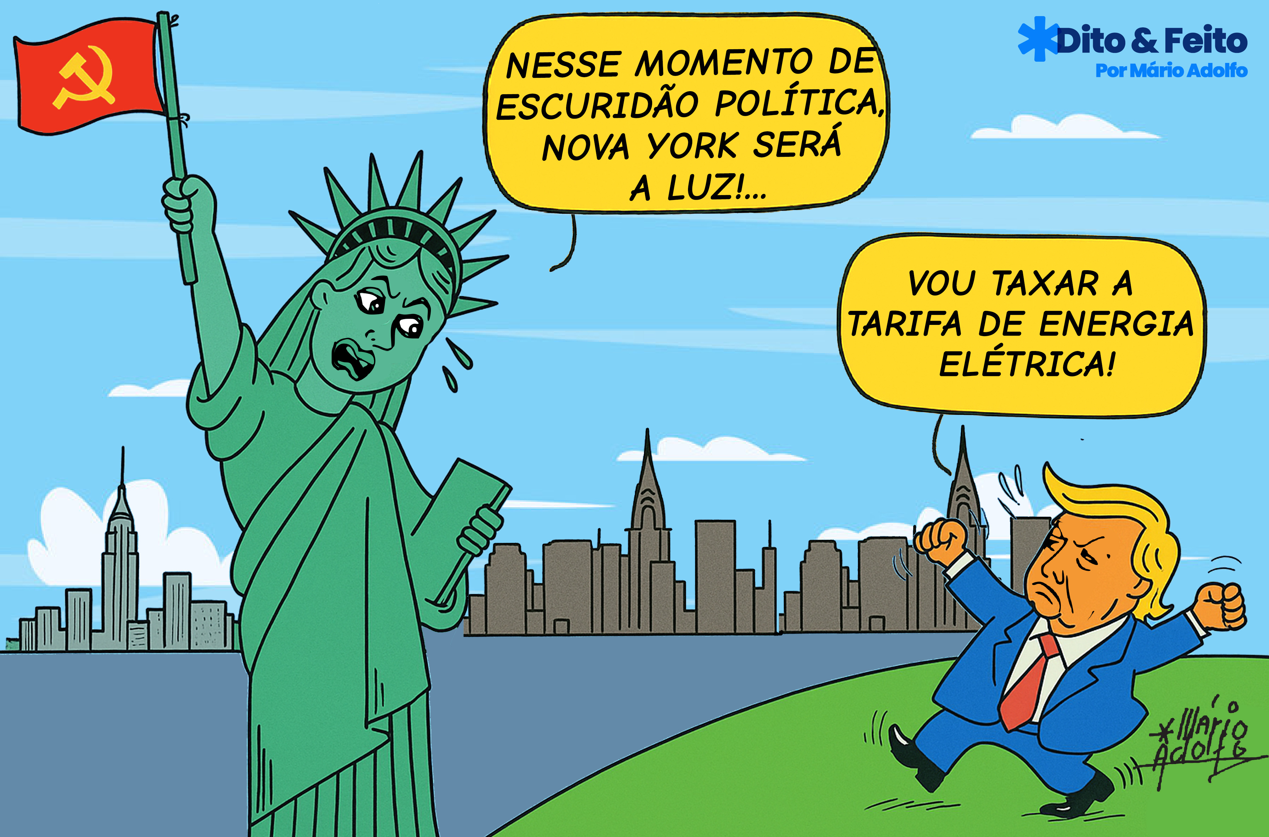 Dito & Feito: UM PREFEITO SOCIALISTA EM NOVA YORK