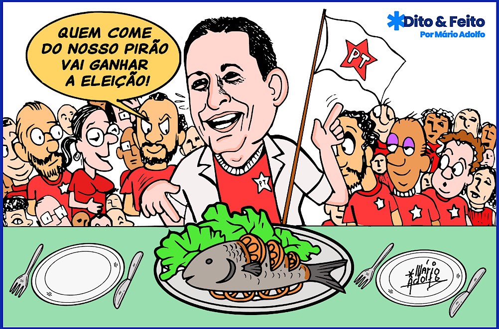 Dito & Feito - Adivinha quem vem para o jantar de Marcelo?