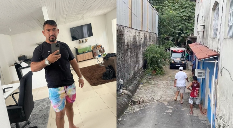 Vídeo: Instrutor de tiros é executado a tiros ao chegar em casa no bairro Cidade Nova