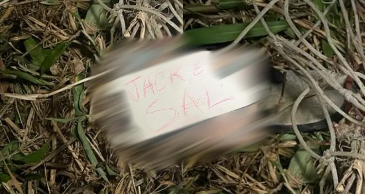 Vídeo: Homem apedrejado até a morte é encontrado com bilhete no bairro São José