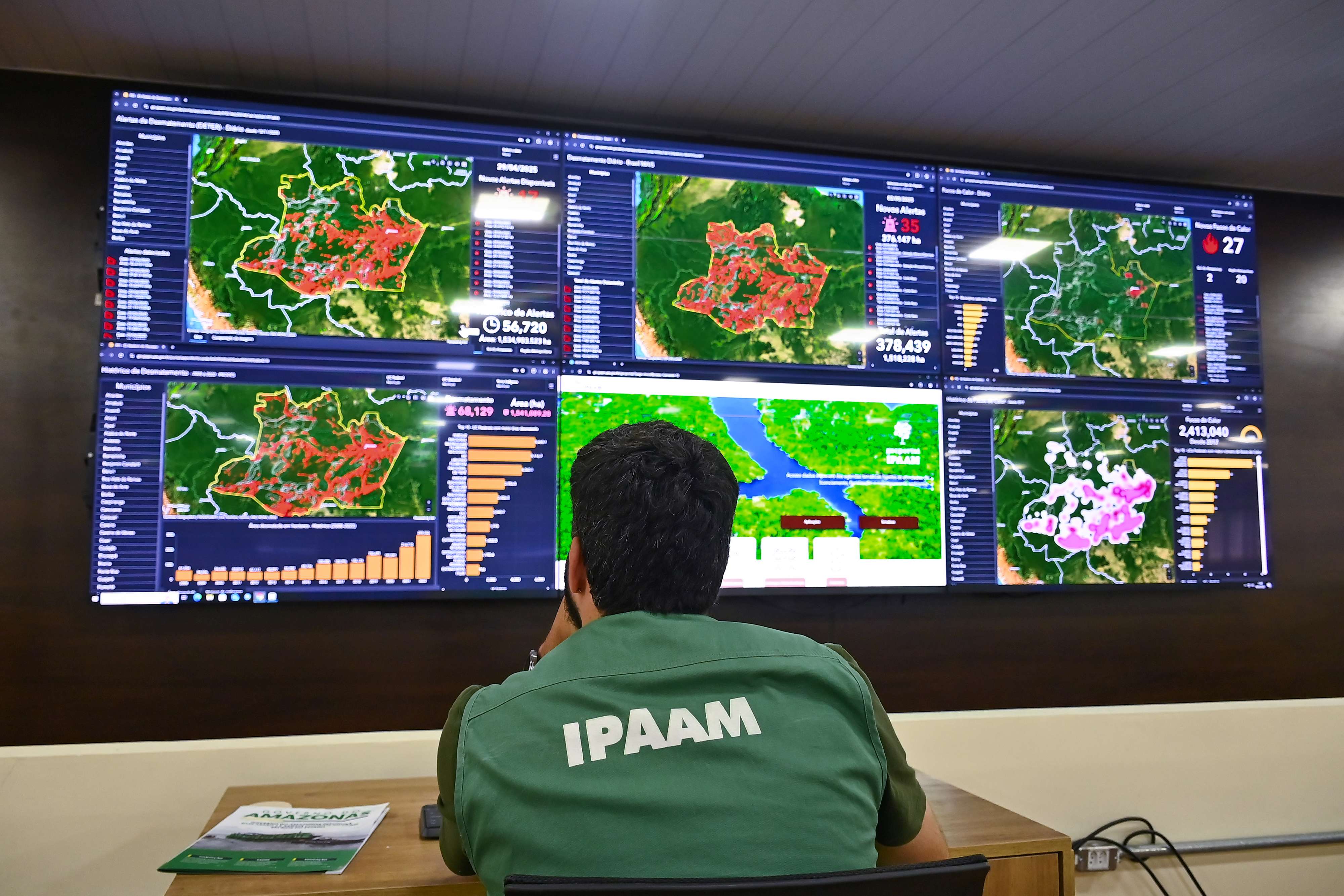 Ipaam registra queda no desmatamento e nos focos de calor no mês de junho