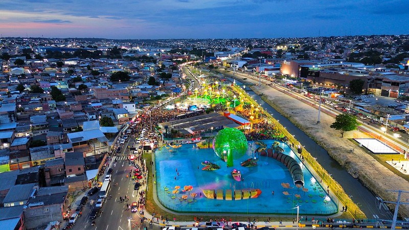 Parque Gigantes da Floresta é inaugurado entre as zonas norte e leste de Manaus