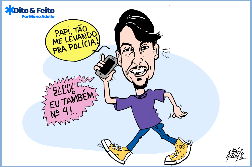 Dito & Feito - Polícia pega o Nº 4 –  Lista de crimes é gigante
