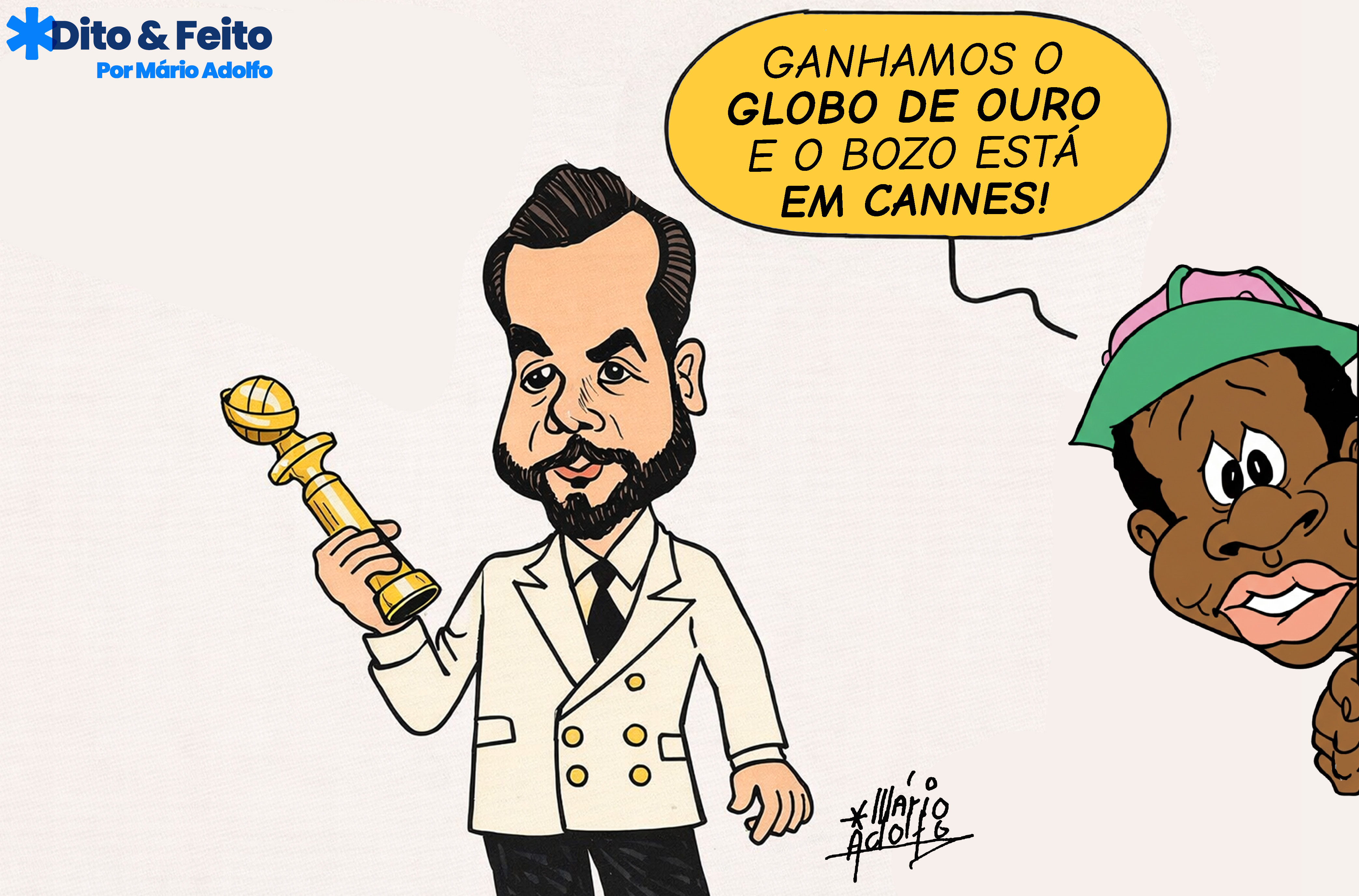 Dito & Feito - WAGNER MOURA DESABAFA E FALA SOBRE DITADURA