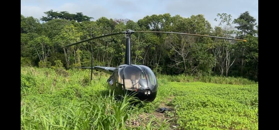 FICCO/AM intercepta helicóptero que fazia transporte de drogas no AM