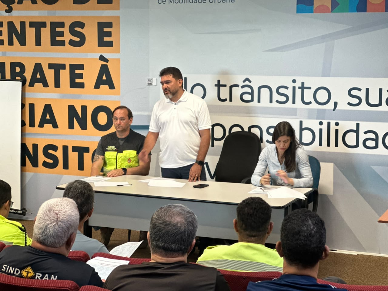 IMMU monta  operação especial de trânsito para o primeiro turno das Eleições 2026
