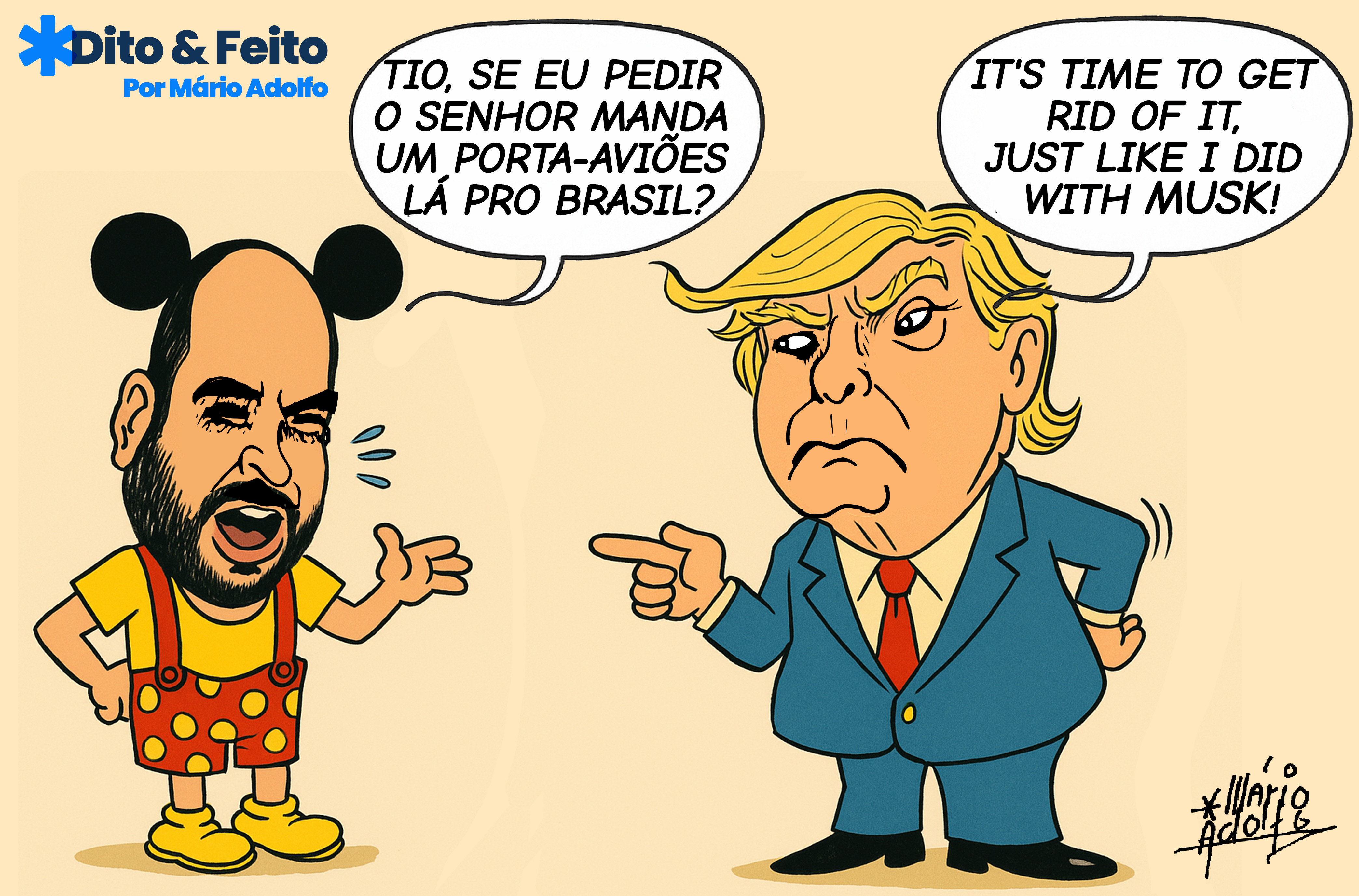 Dito & Feito: EDUARDO DELIRA - E diz que eleição de 2026 pode nem acontecer