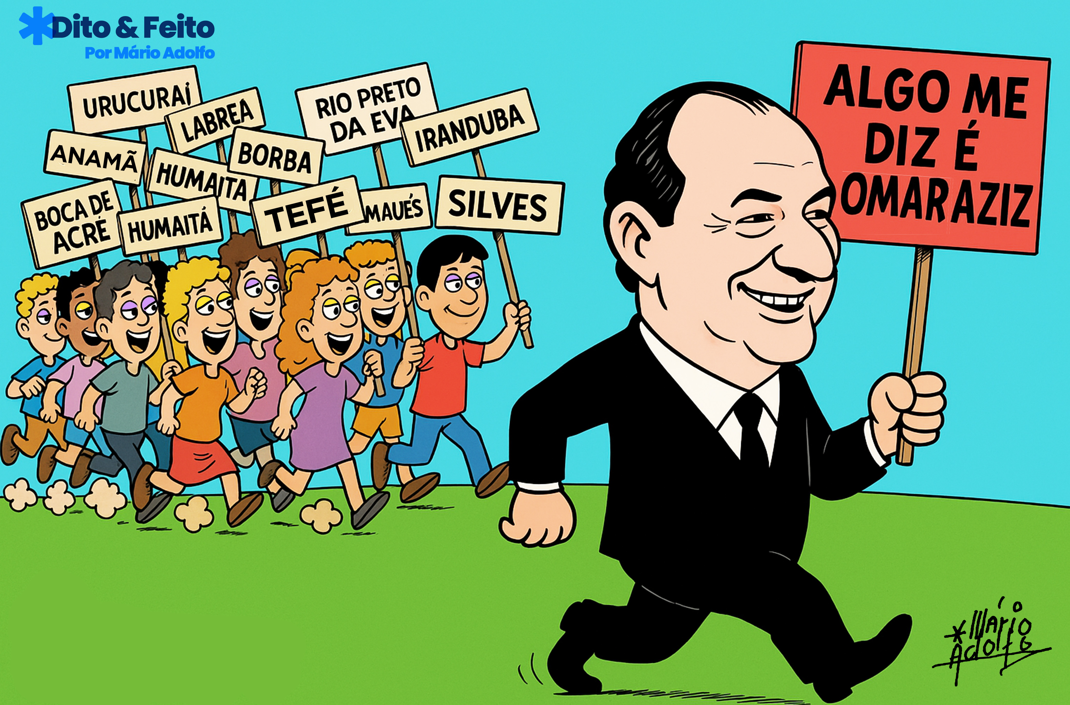 Dito & Feito - OMAR ESTÁ VINDO AÍ!