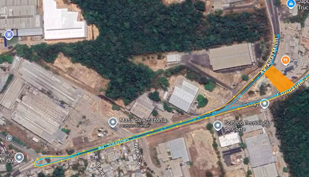 Obra do gasoduto vai interditar alça entre duas avenidas no Distrito Industrial