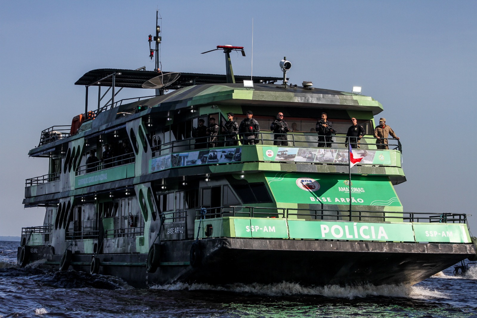 Bases fluviais causam danos superiores a R$ 200 milhões ao crime organizado no AM