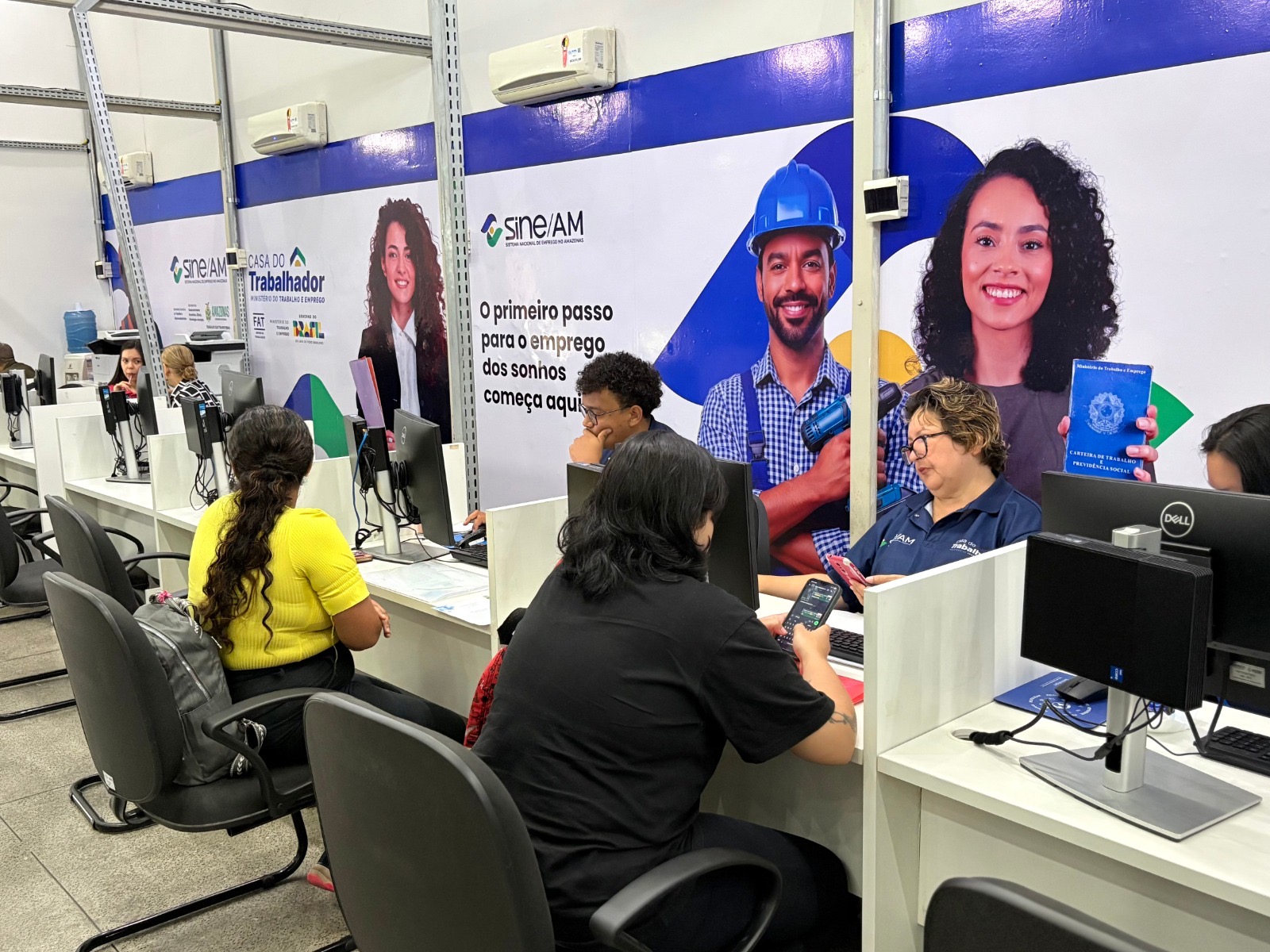 Sine Amazonas realiza seleção com mais de 300 vagas para área operacional