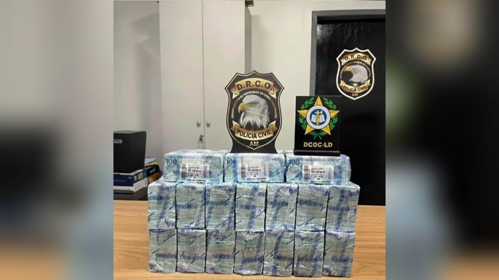 Operação apreende R$ 1,7 milhão e desarticula esquema de lavagem de dinheiro do CV/AM