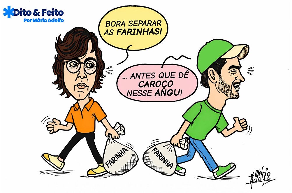 Dito & Feito: CIÚME ELEITORAL – O verdadeiro motivo que rachou a parceria entre Amon Mandel e Matheus Garcia