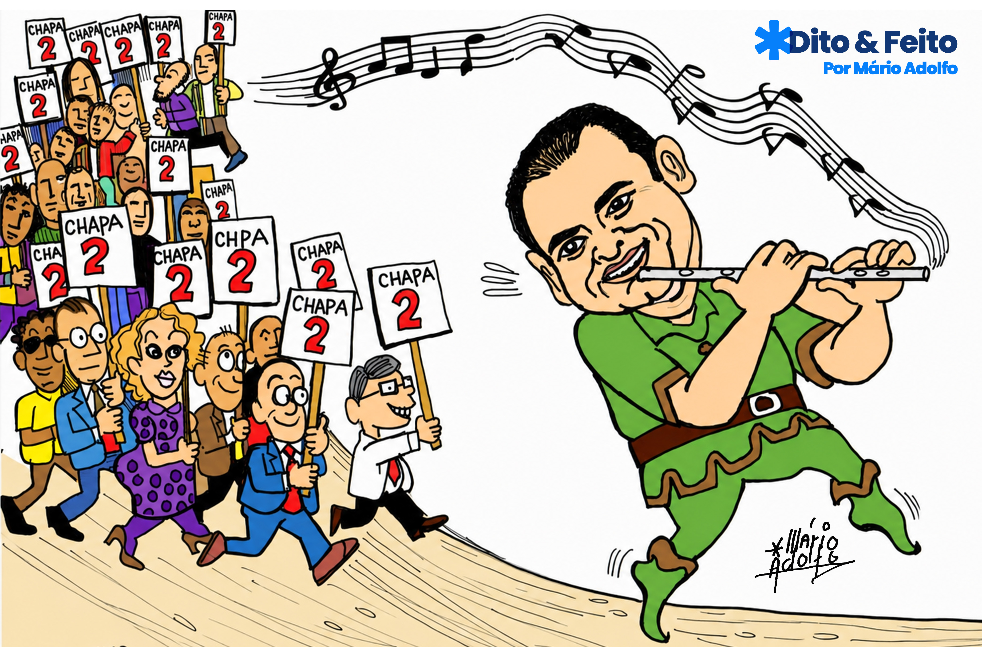 Dito & Feito: A UNANIMIDADE DE ROBERTO CIDADE