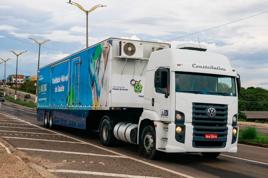 Carretas da Saúde e de Tomografia iniciam atendimentos na Região Metropolitana de Manaus