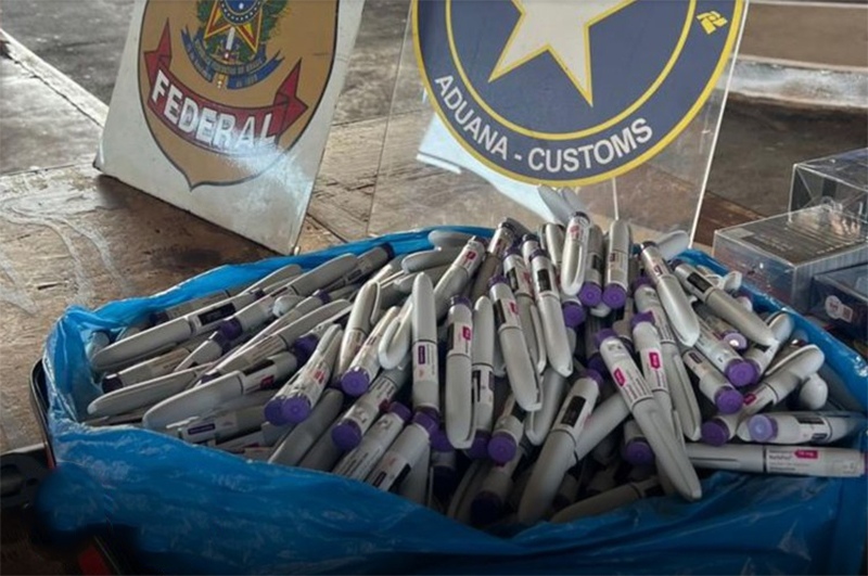 PF mira quadrilha que falsificava Mounjaro e agia em quatro estados