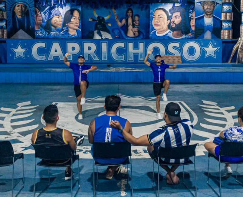 Caprichoso realiza audição de coreografia para a toada da Rainha do Folclore