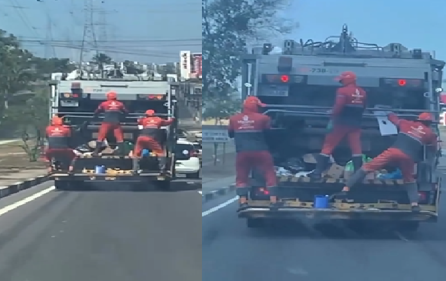 Vídeo: Coletores de Manaus viralizam com dancinhas sob sol de 40º C