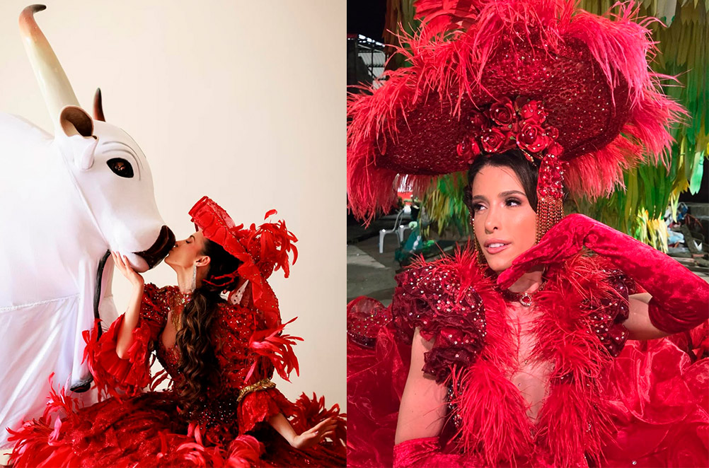 Marcela Lobo estreia como sinhazinha convidada do Garantido