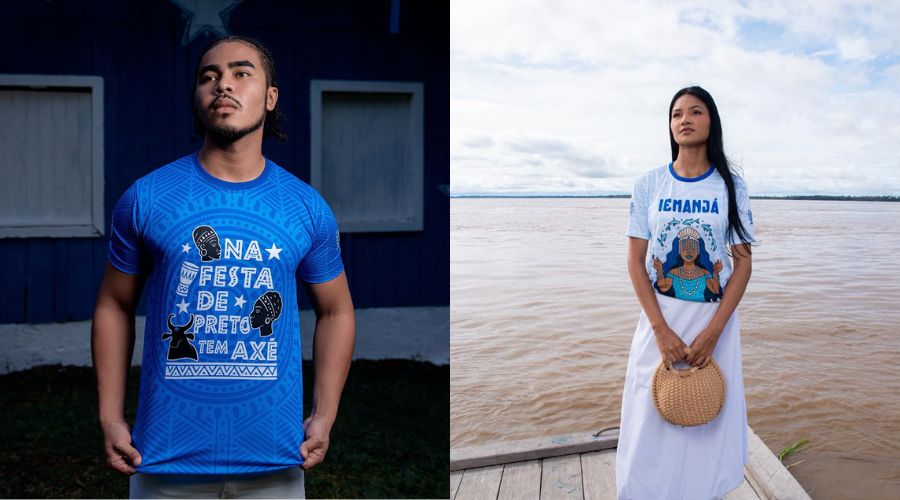 Novas camisas oficiais do Caprichoso celebram territórios, orixás e a diversidade azulada