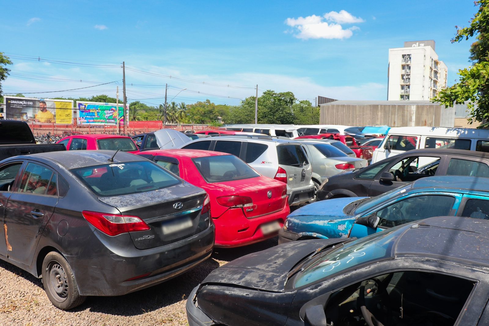 Leilão do Detran-AM: Visitação de veículos inicia nesta quarta-feira