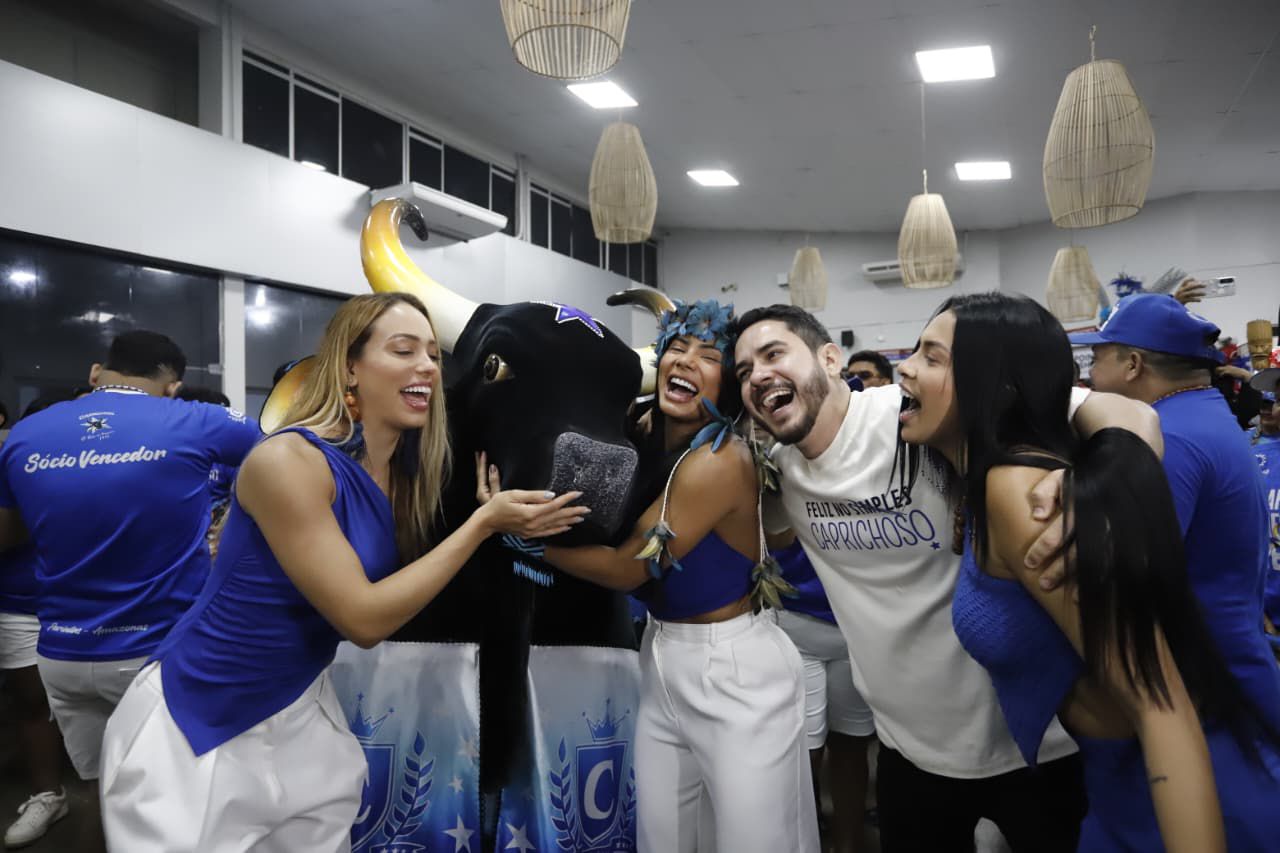 Ex-BBB e cunhã do Caprichoso, Marciele Albuquerque é recebida com festa em Parintins