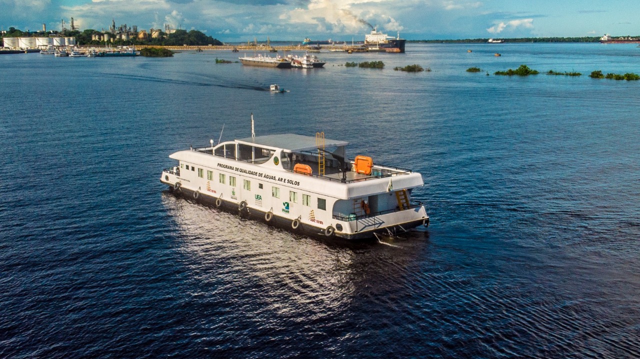 Barco-laboratório patrocinado pelo Grupo Atem  inicia expedição rumo  COP 30