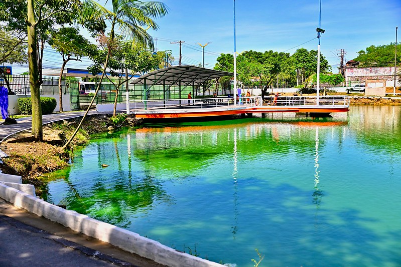 David Almeida anuncia recuperação completa da lagoa do Japiim