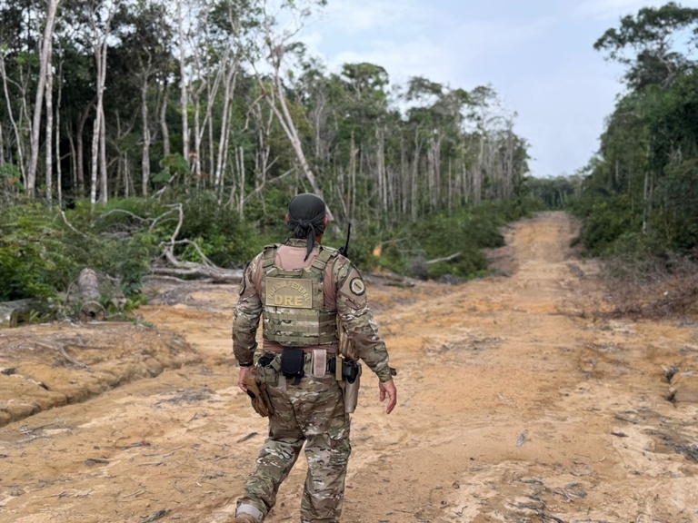 Pistas clandestinas usadas pelo tráfico são destruídas no Amazonas