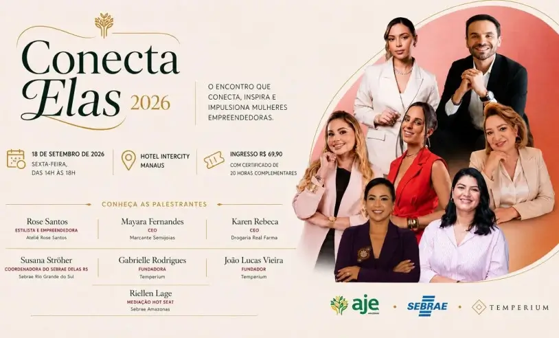 Evento reúne mulheres empreendedoras para fortalecer negócios e conexões em Manaus