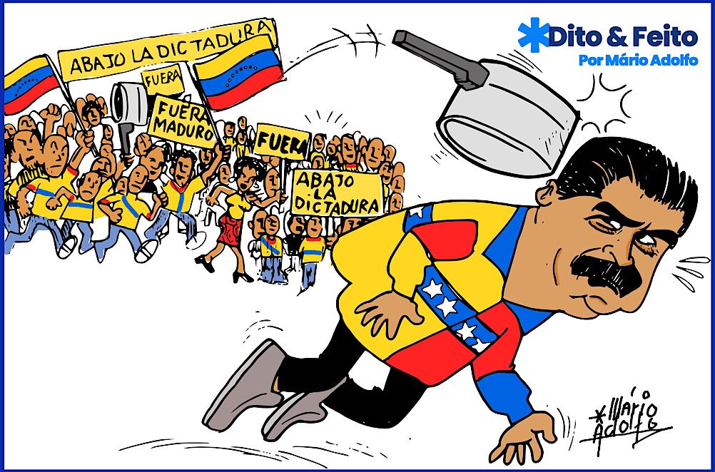 Dito & Feito: VAI CAIR DE MADURO