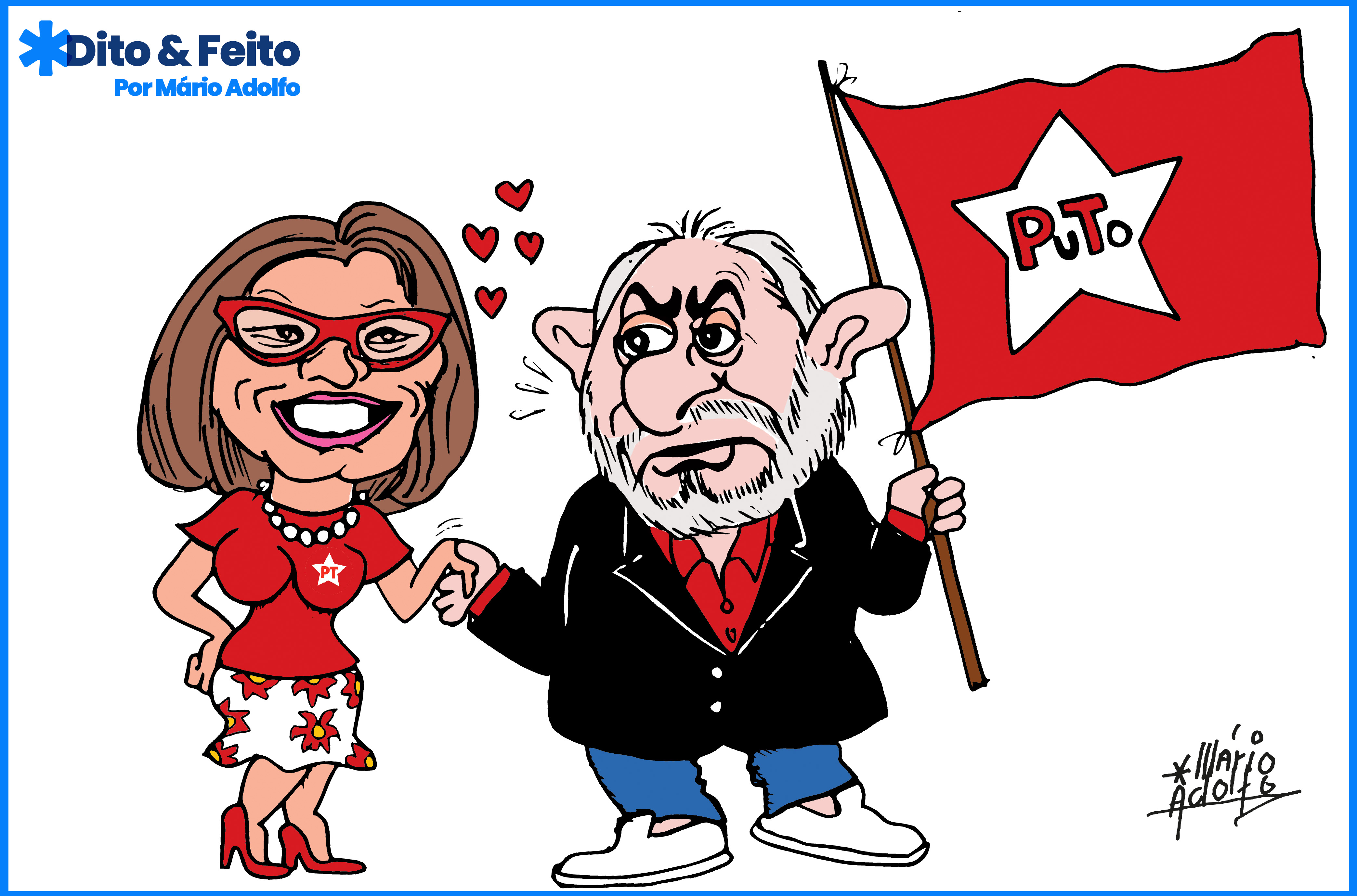 Dito & Feito - Lula fica 'muito puto' quando atacam Janja