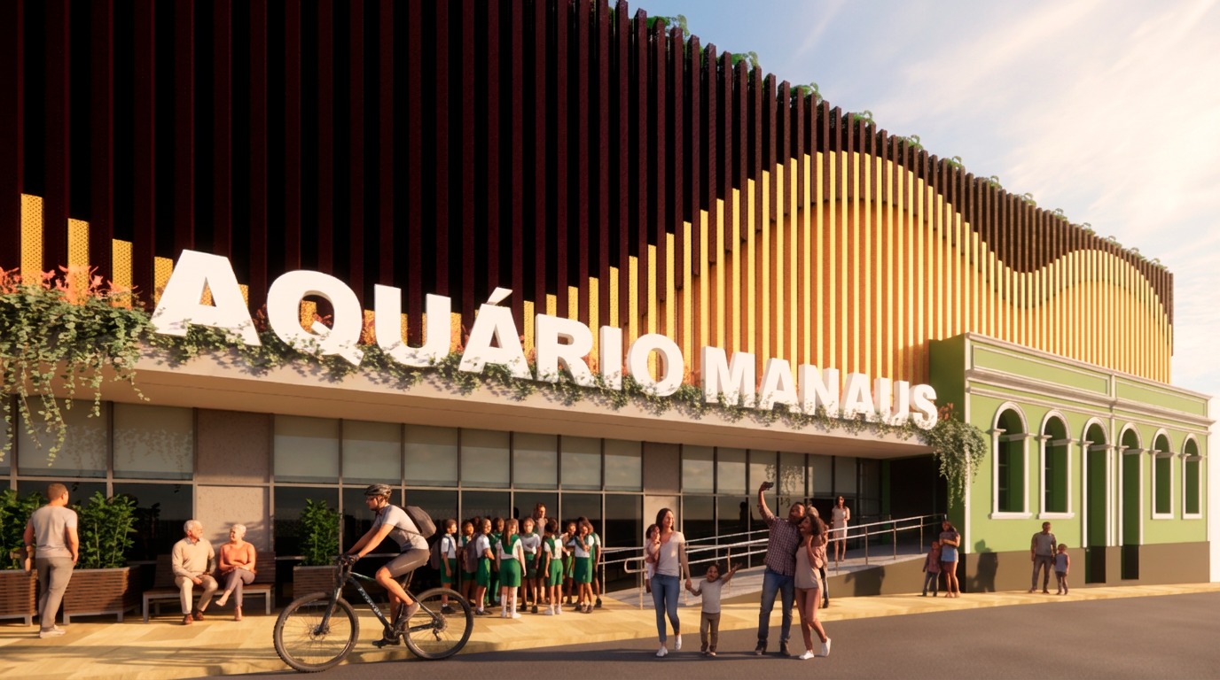 Projeto de aquário em Manaus quer destacar biodiversidade dos rios amazônicos