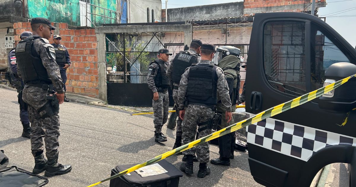 Objeto suspeito mobiliza Grupo Marte perto de local de votação em Manaus