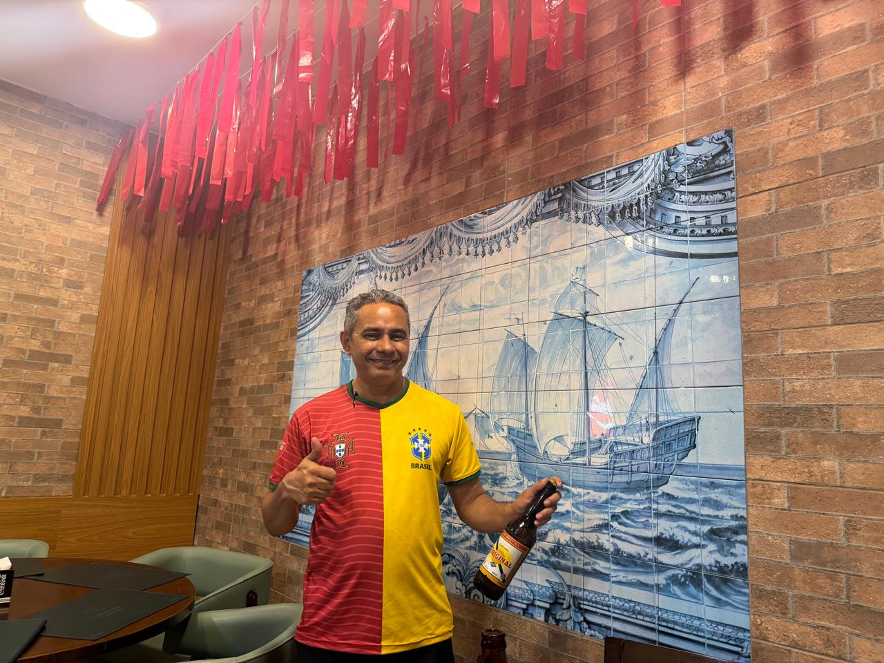 Calçada Alta une o amor ao Brasil e a Portugal durante a Copa do Mundo