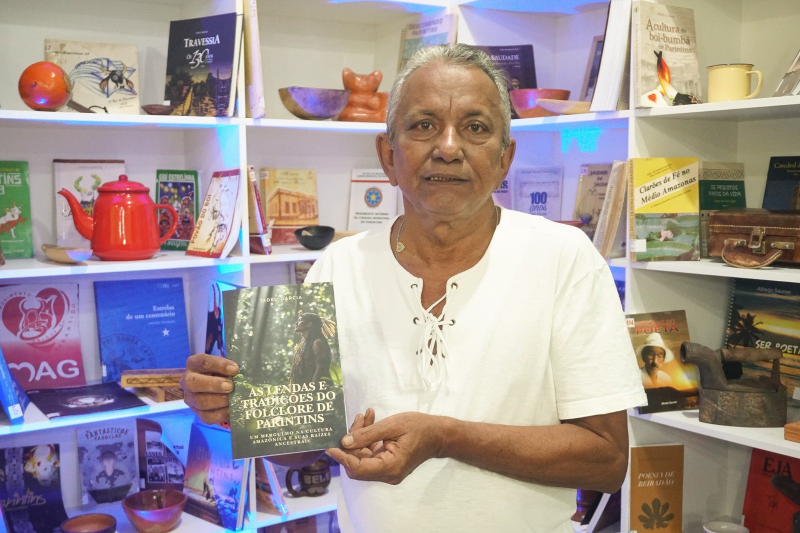 Boi Garantido realiza homenagem ao compositor Tadeu Garcia