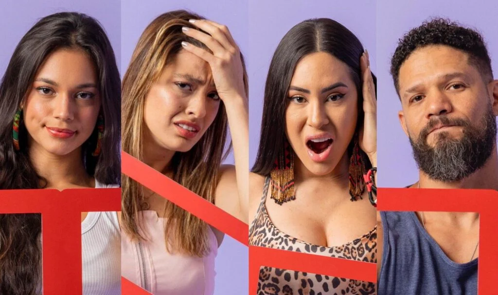 Alane, Bia, Isabelle e Juninho