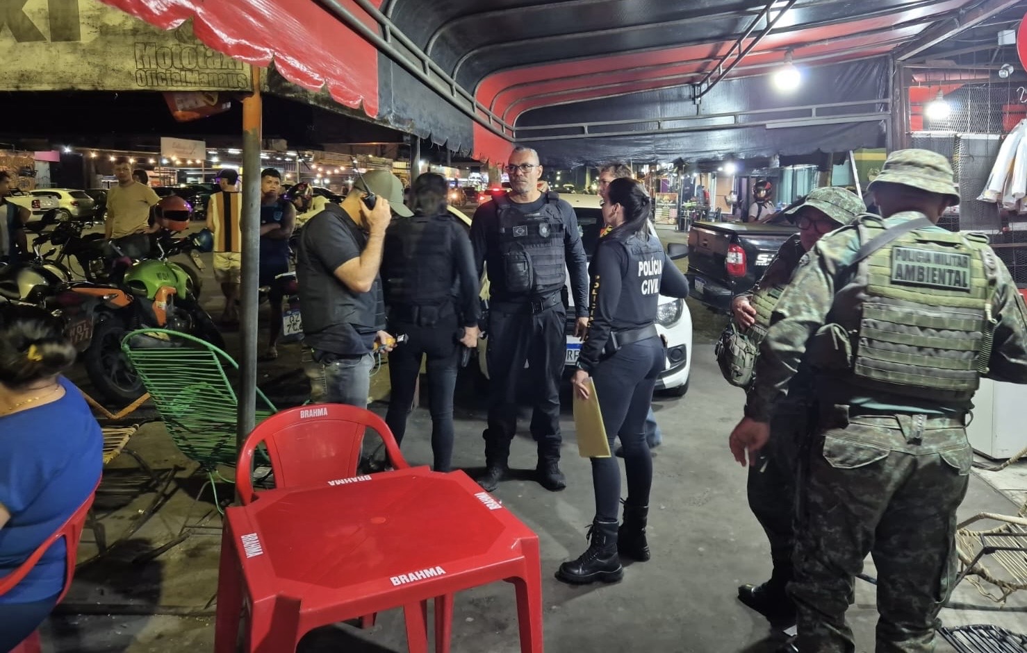 Dona de bar é presa no Jorge Teixeira por poluição sonora