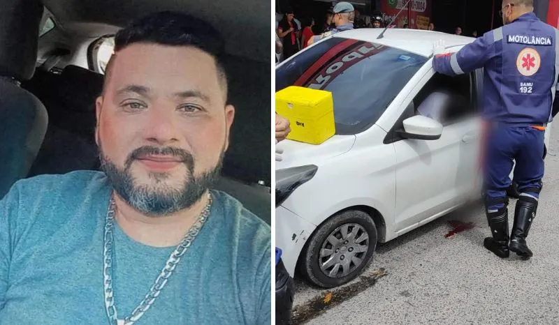 Vídeo: Motorista de aplicativo é morto em frente ao supermercado Rodrigues