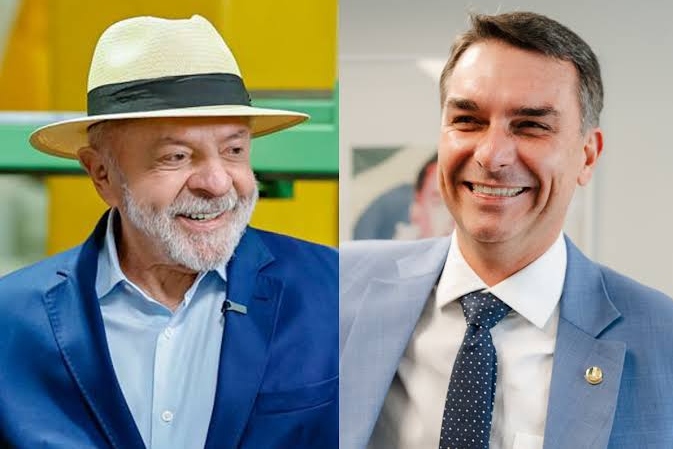 Lula tem 49,2% e Flávio Bolsonaro registra 42,9% no 2º turno, diz Atlas/Bloomberg