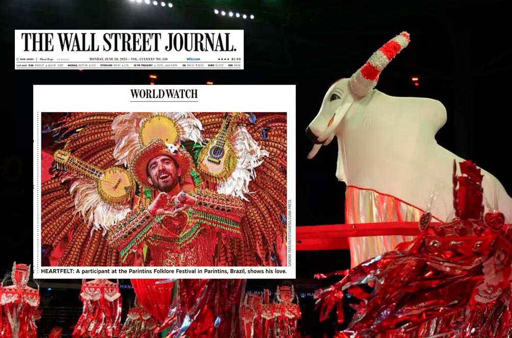 Amo do boi de Parintins para o mundo ver