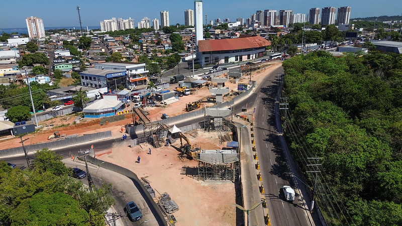 Construção do complexo viário ‘Passarão’ chega a 30% das obras concluídas
